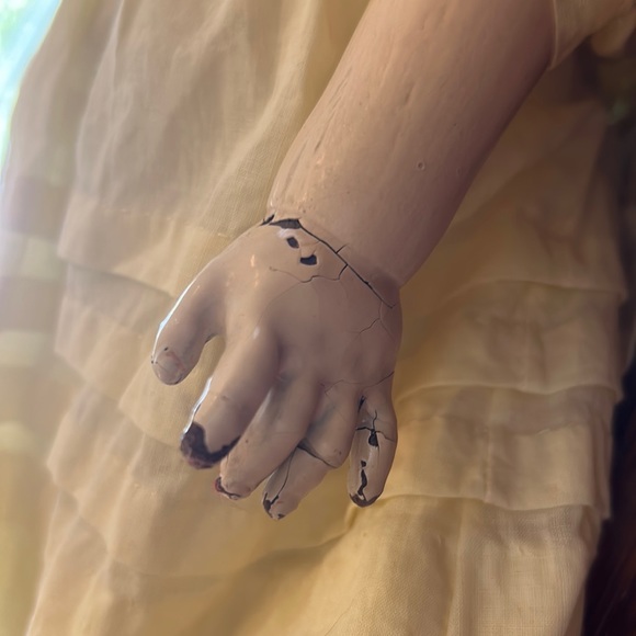 Antique Doll w/dress - Picture 16 of 16